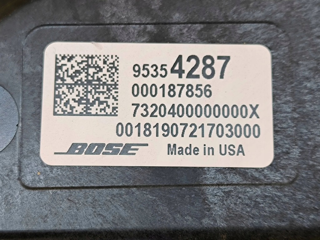 фото №10, Chevrolet bolt 2018 динамік низькочастотний