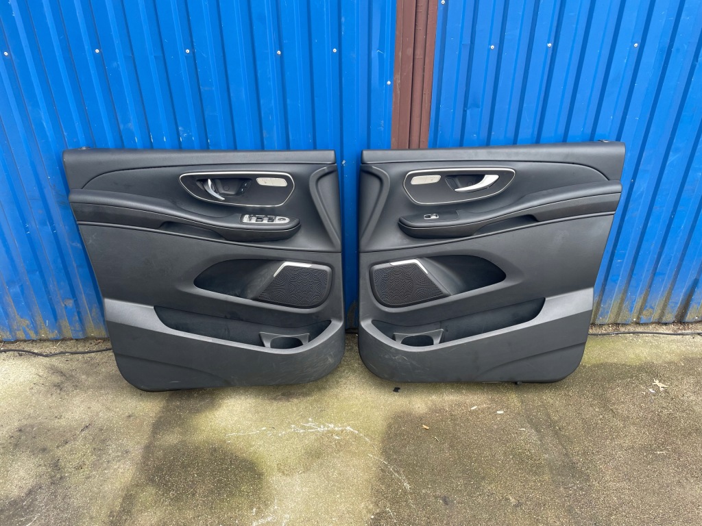 Купить Mercedes v klasa w447 сиденья кожаный обшивки накладки пол комплект