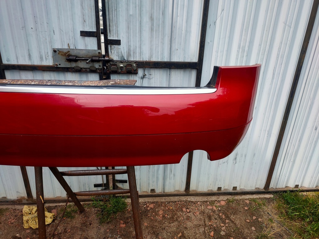 фото №8, Бампер задня audi a4 b6 kombi колір ly3c 2 труби