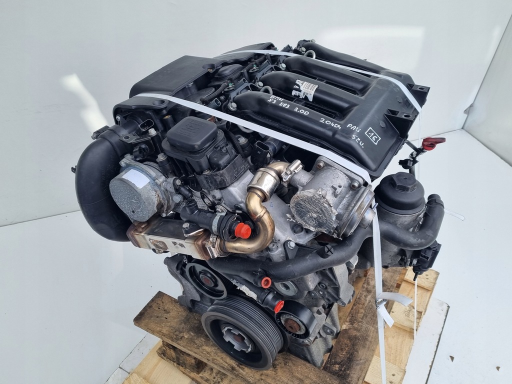фото №11, Двигун комплект bmw x3 e83 2.0 d дизель 150km pali m47d20 204d4