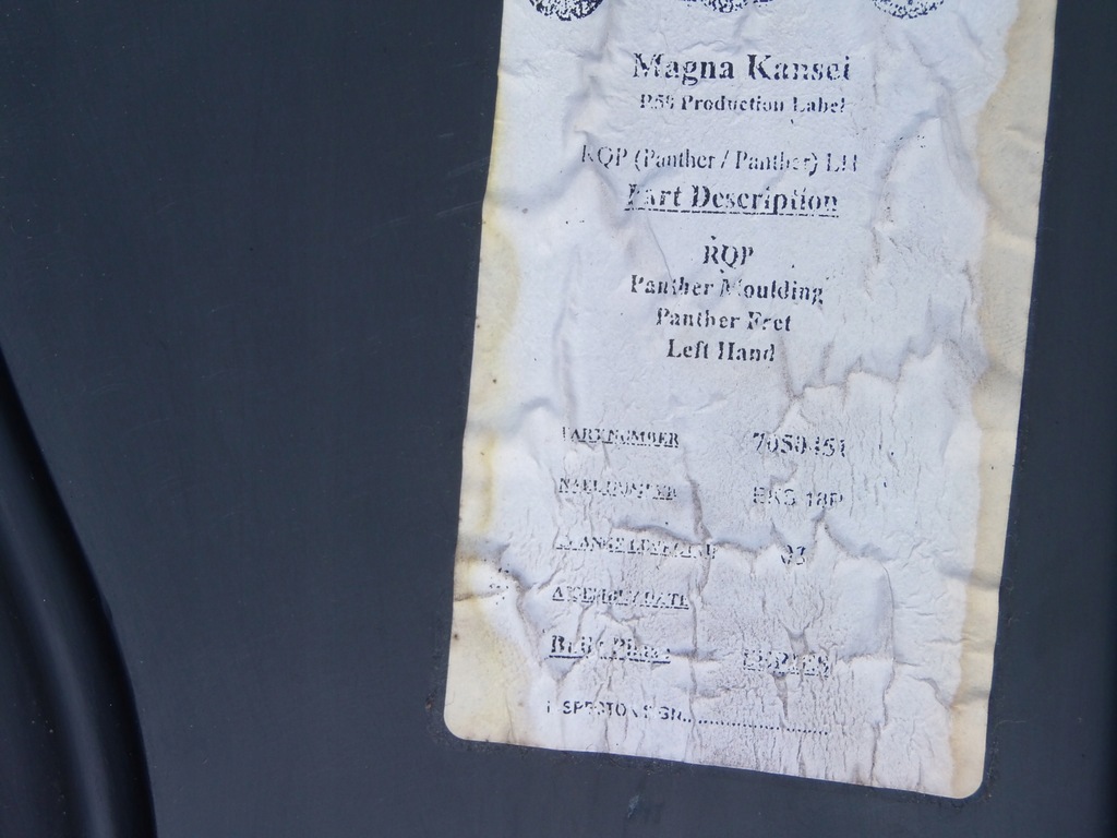 фото №6, Обшивка обивка левый задняя mini cooper one r50 eur