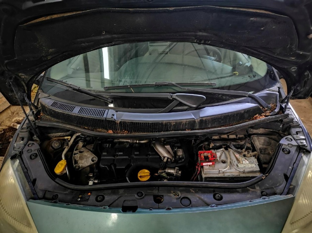 Renault scenic коробка предохранителей 2006 1.9l 8200481866f 8200481866-f, 5 с Разборки