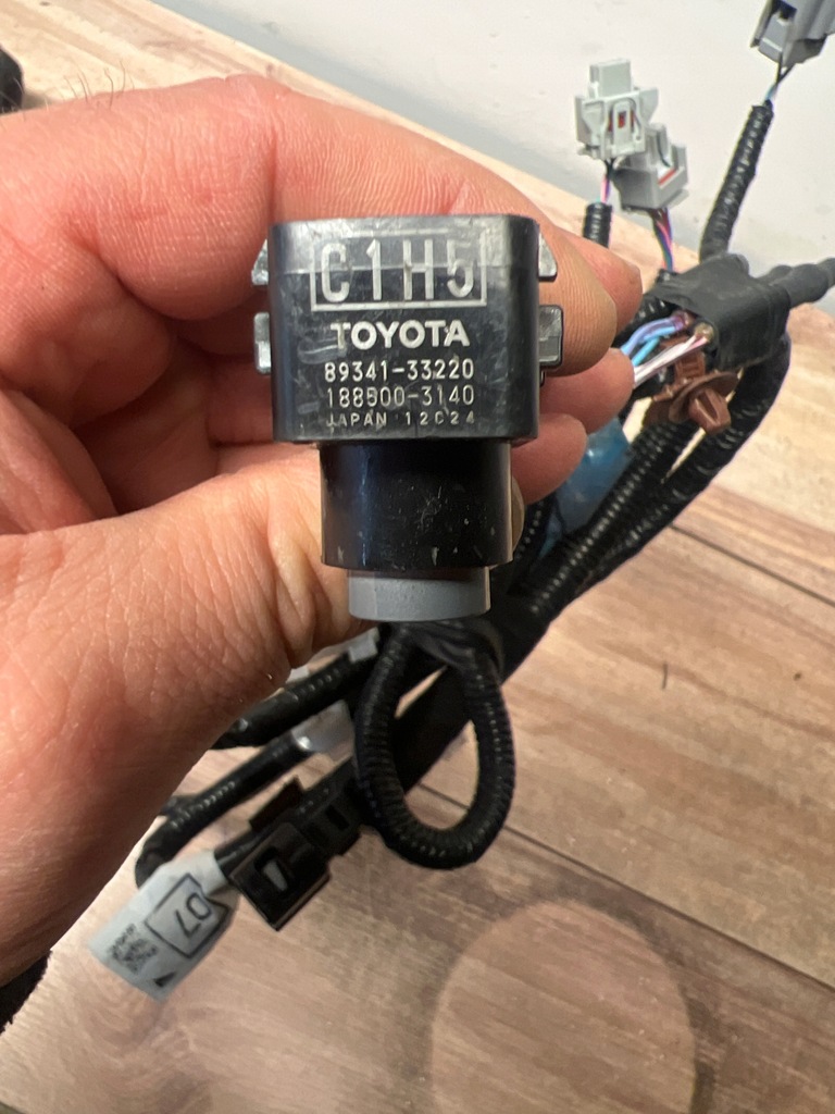 фото №9, Toyota corolla e21 жгут pdc бампера задняя 82169-02070