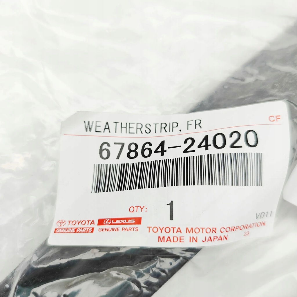 фото №8, Lexus sc z40 прокладка дзеркало передній lewego 6786424020оригінальна