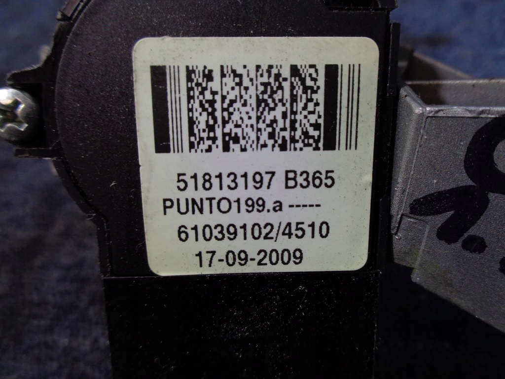 фото №12, Бортовий комп'ютер замок запалювання bsi fiat grande punto 1.3 m-jet