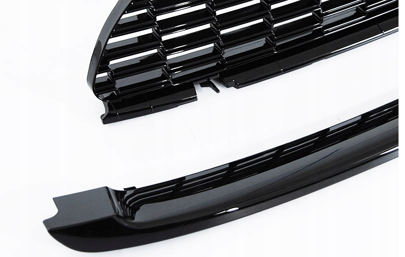 фото №3, Решётка радиатора mini cooper 06-09r r55 r56 r57 black блеск