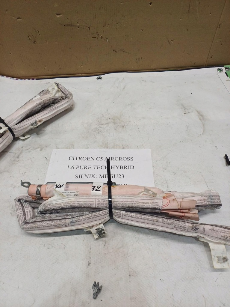 фото №1, Шторка безопасности воздушная citroen c5 aircross 1.6 puretech 2021 9822369380