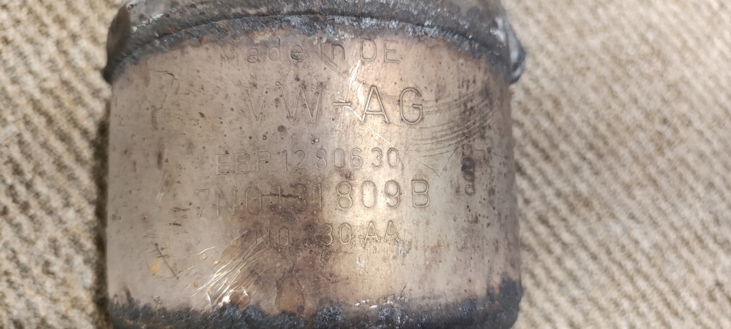 фото №7, Vw sharan 7n,filtr fap, катализатор dpf,7n0131809c