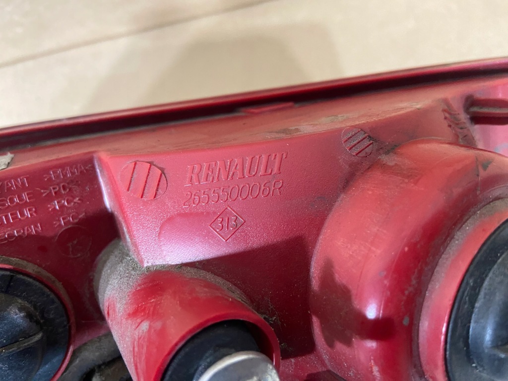 фото №7, Ліва лампа задня w кришка renault laguna iii coupe