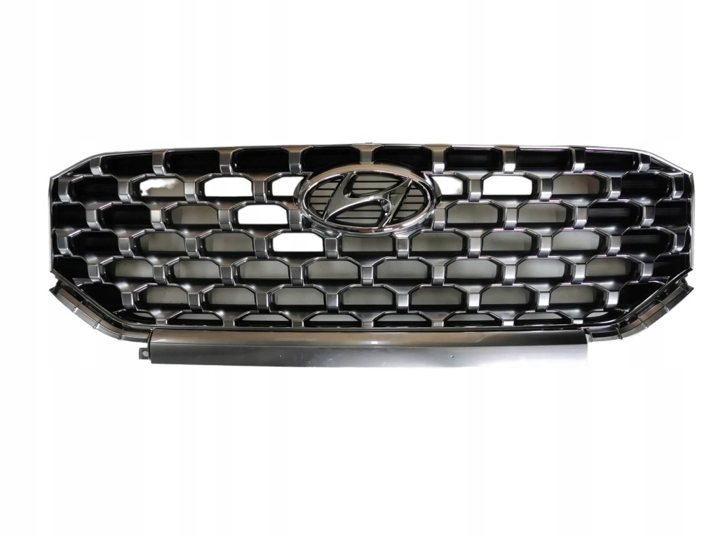 фото №1, Решётка радиатора, решётка радиатора, хром нижний hyundai santa fe