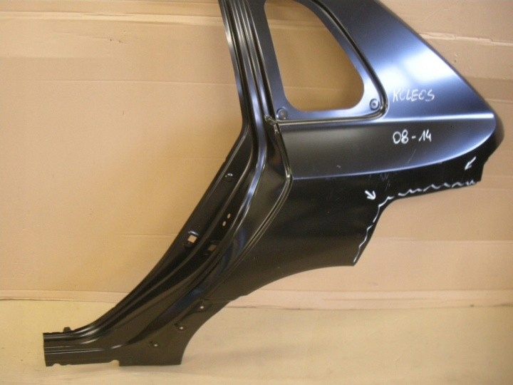 фото №4, Renault koleos 2008 крила лівий задня