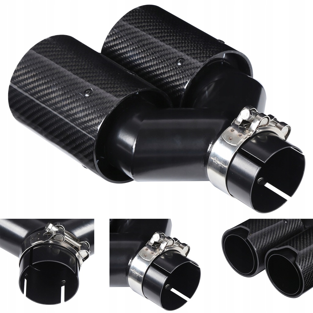 фото №9, Y форма 63/93mm труба вихлопна 1in2out