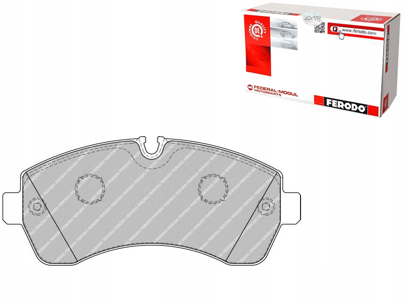 Купити Комплект гальмівних колодок гальмівних ferodo 44206820 442082