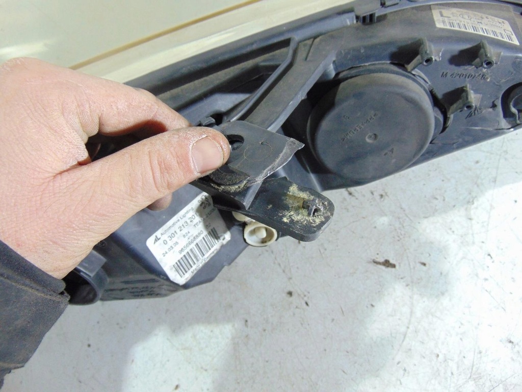 фото №7, Лампа ліва передня перед peugeot 407 9656668880