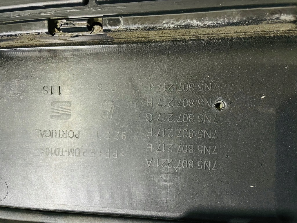 фото №12, Seat alhambra 7n5 бампер перед передній sprysk 4xpdc 2010-2020 rok