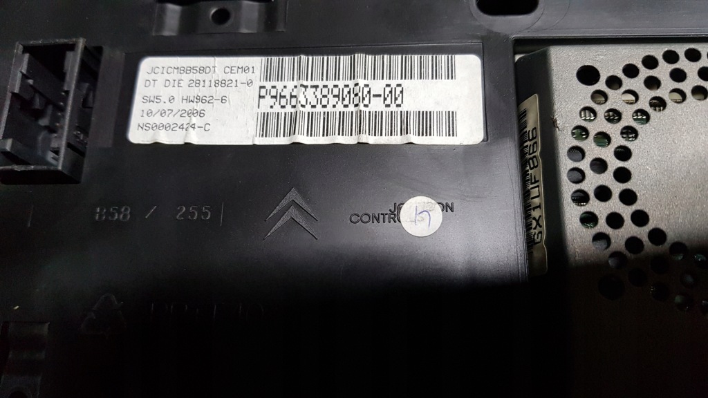 фото №14, Citroen c4 i picasso 2.0 hdi счетчик приборная панель 9663389080