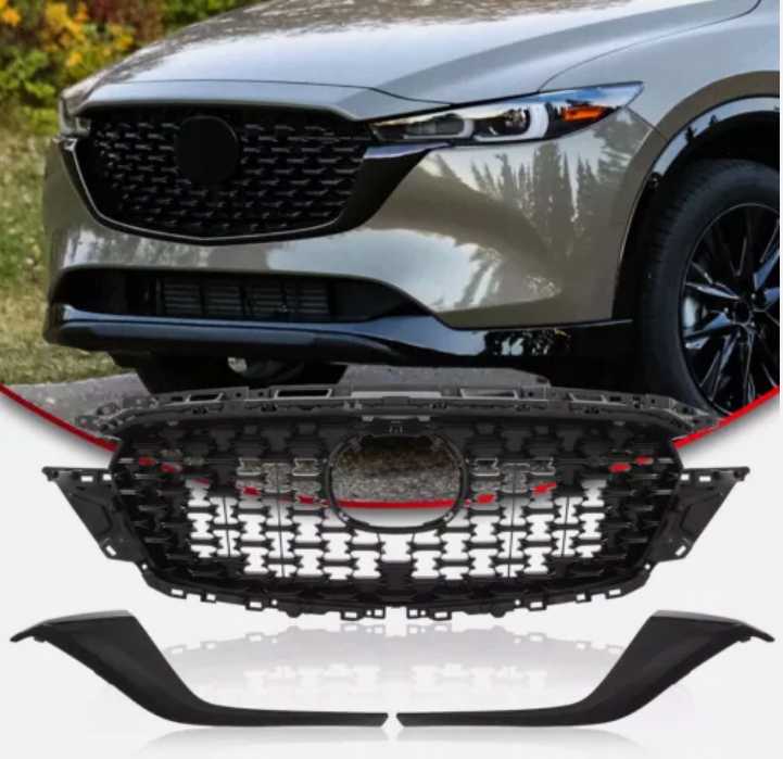Решётка радиатора решётка радиатора блеск перед + молдинг czarna mazda cx-5 2022- в Украине