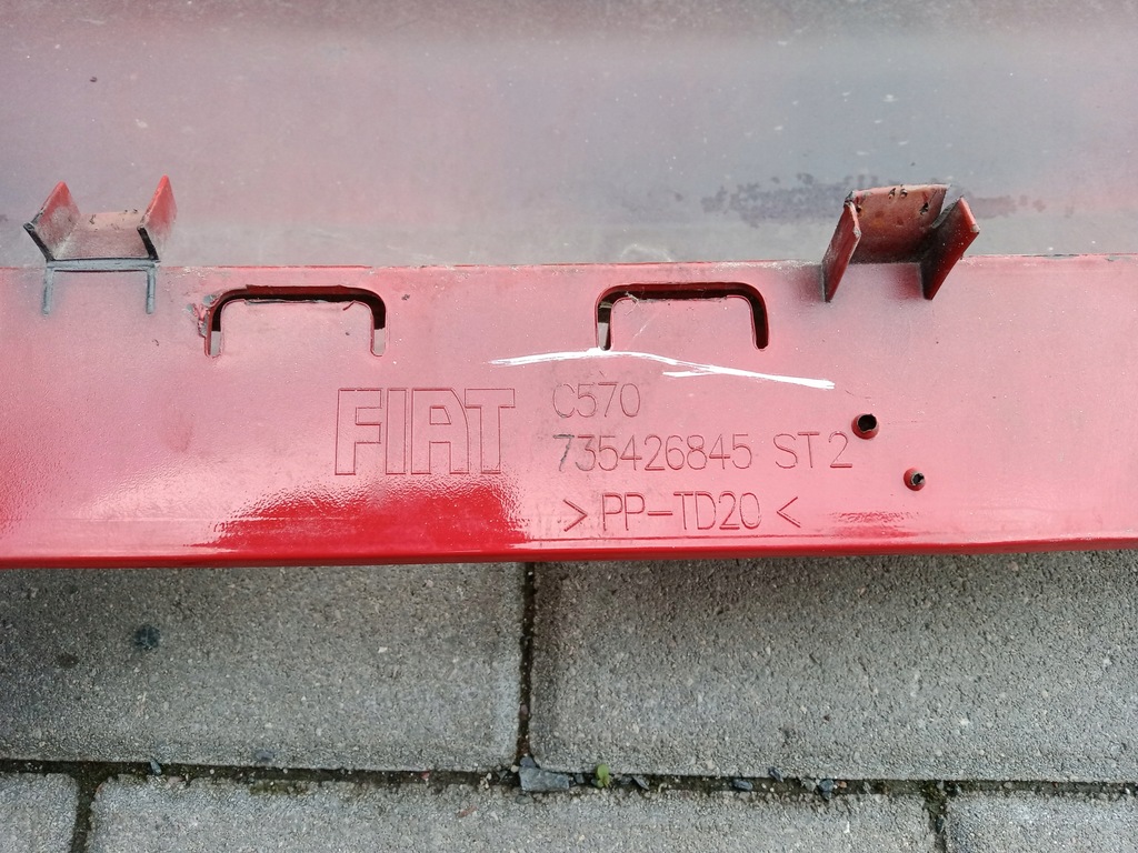 фото №9, Fiat bravo 2 ii 07-14 бампер задний 735426845 st2