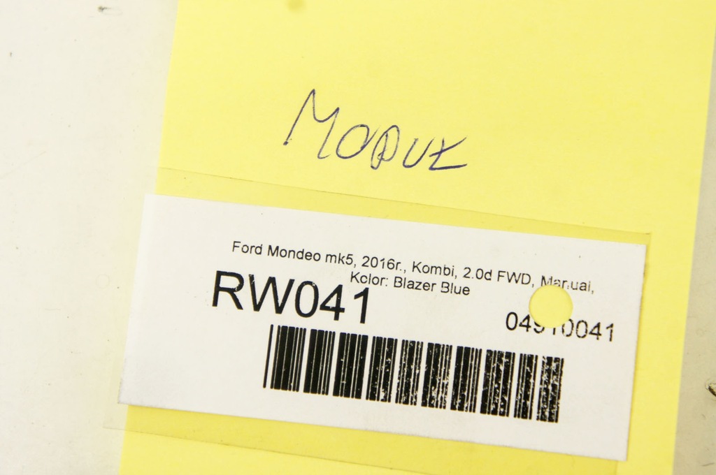 фото №6, Rw041 ford mondeo mk5 модуль підсилювача fu5a-9d370-ka