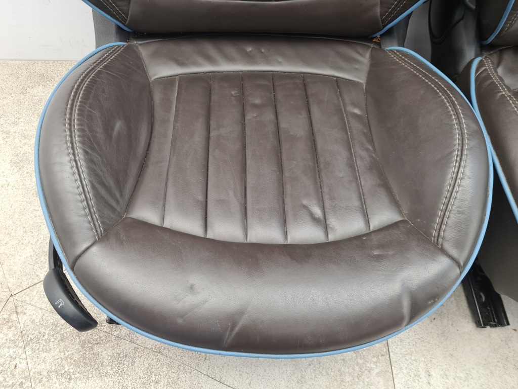 Mini cooper r57 сиденья заднее сиденье обшивки кожа с Разборки