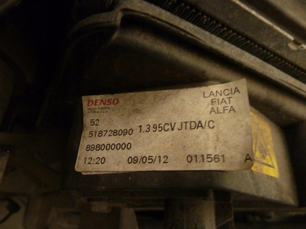 фото №6, Радіатор вентилятор alfa romeo mito 1.3 jtdm