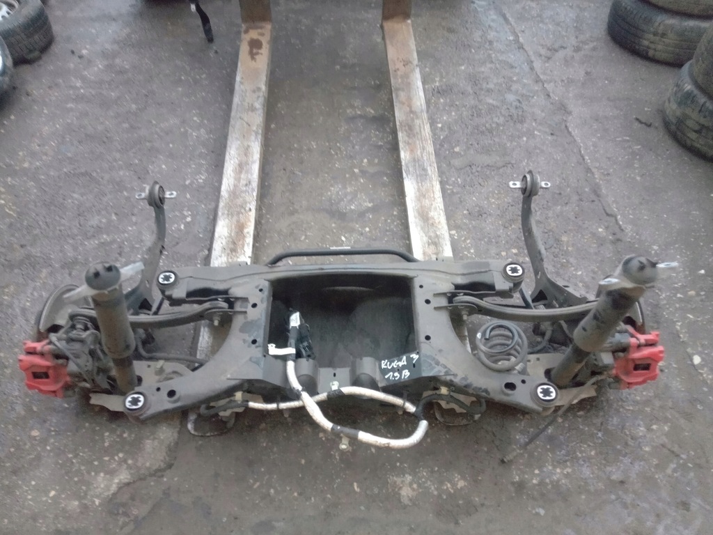 фото №1, Ford kuga mk3 подрамник поворотный кулак подвеска задняя