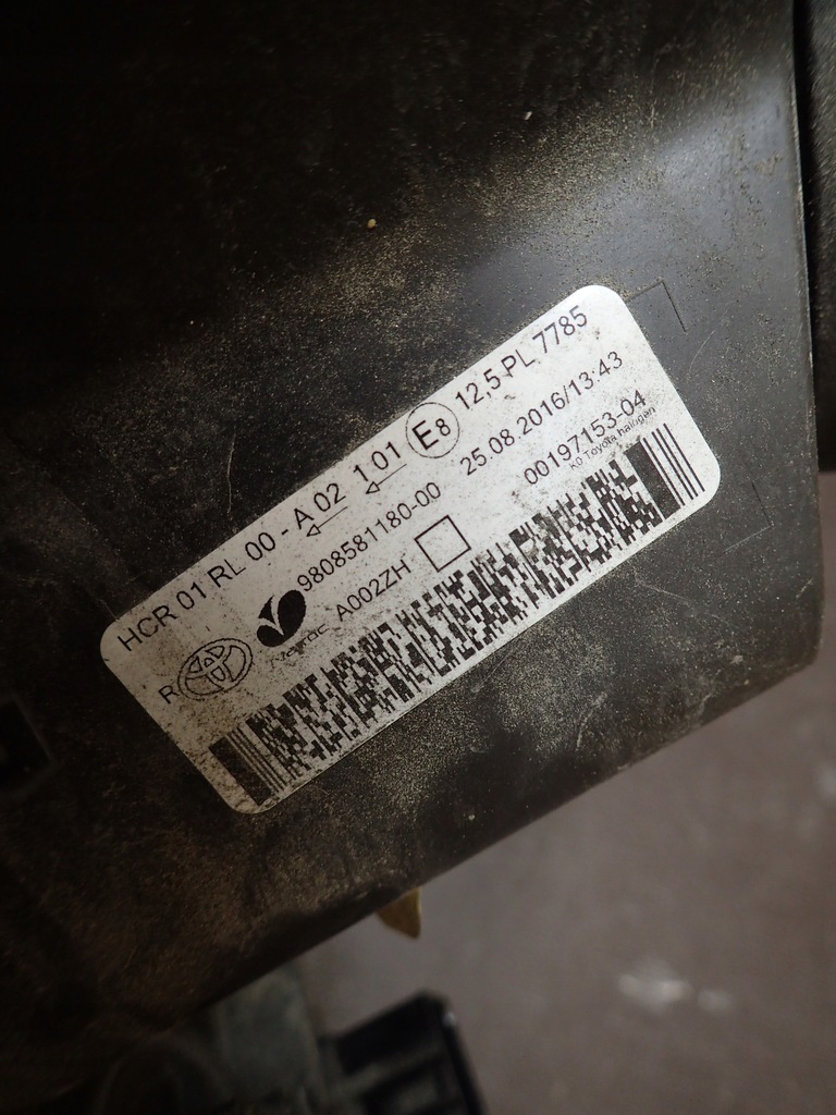 фото №3, Лампа перед правая toyota proace 16- 9808581180