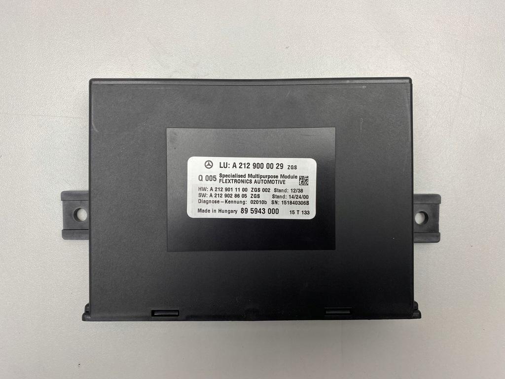 фото №1, Mercedes w212 блок управления модуль a2129000029