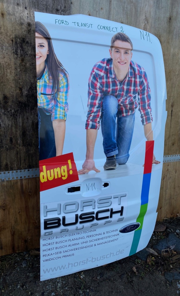 фото №4, Ford transit connect mk2 дверь правое задние правый задняя