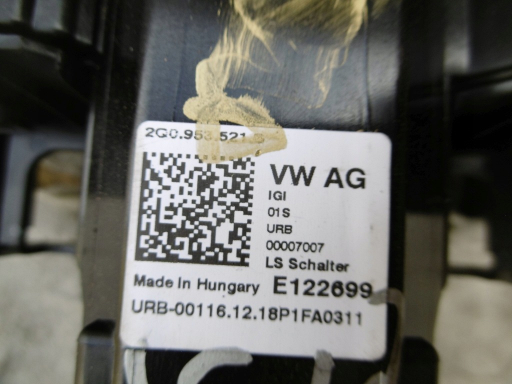 фото №6, Переключатель комбинированный 2q0953521 vw polo 2g vi