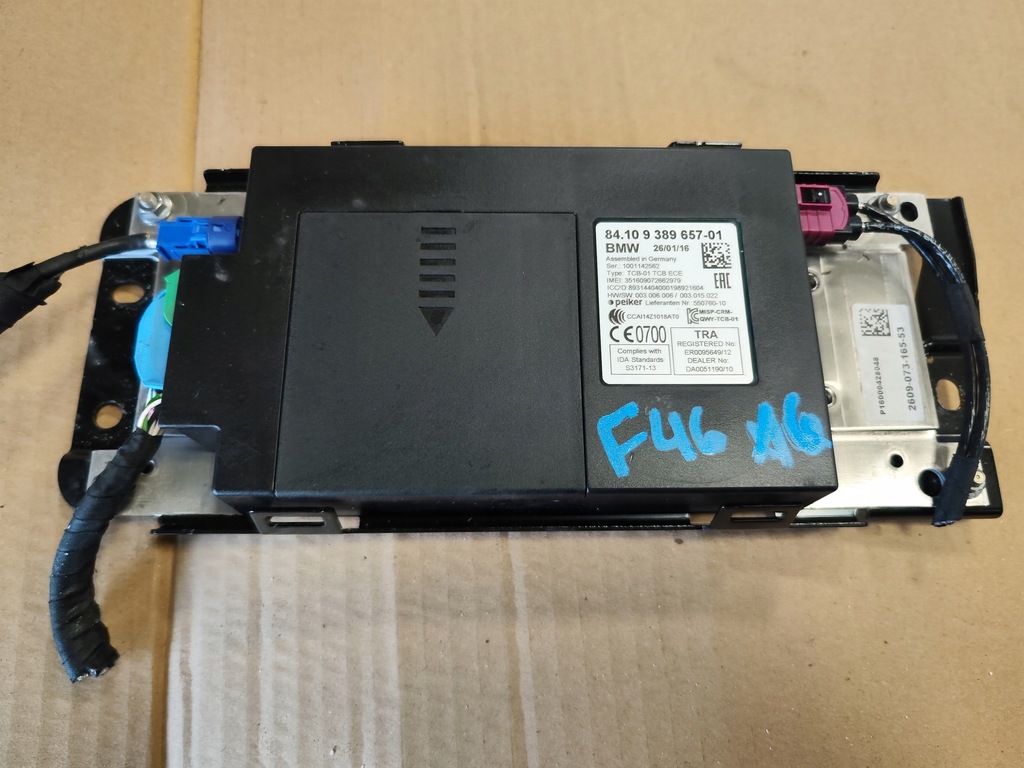 фото №1, Модуль блок керування telematik bmw 2 f46 9389657