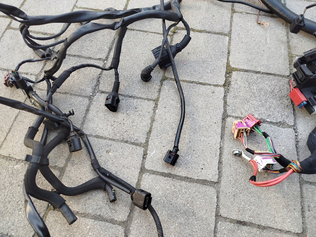 фото №11, Audi a4 b7 2.0 tdi bpw електропроводка двигуна 8e1971074fc