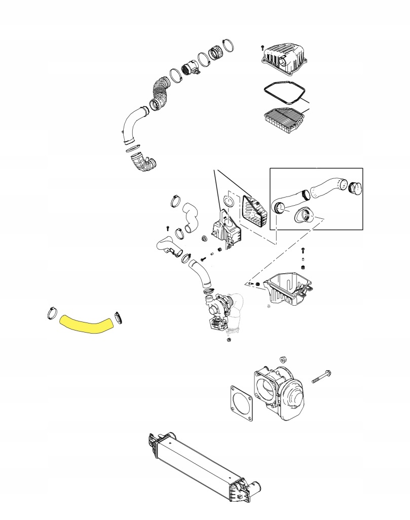 фото №2, Шланг turbo интеркулер chevrolet captiva 2.0