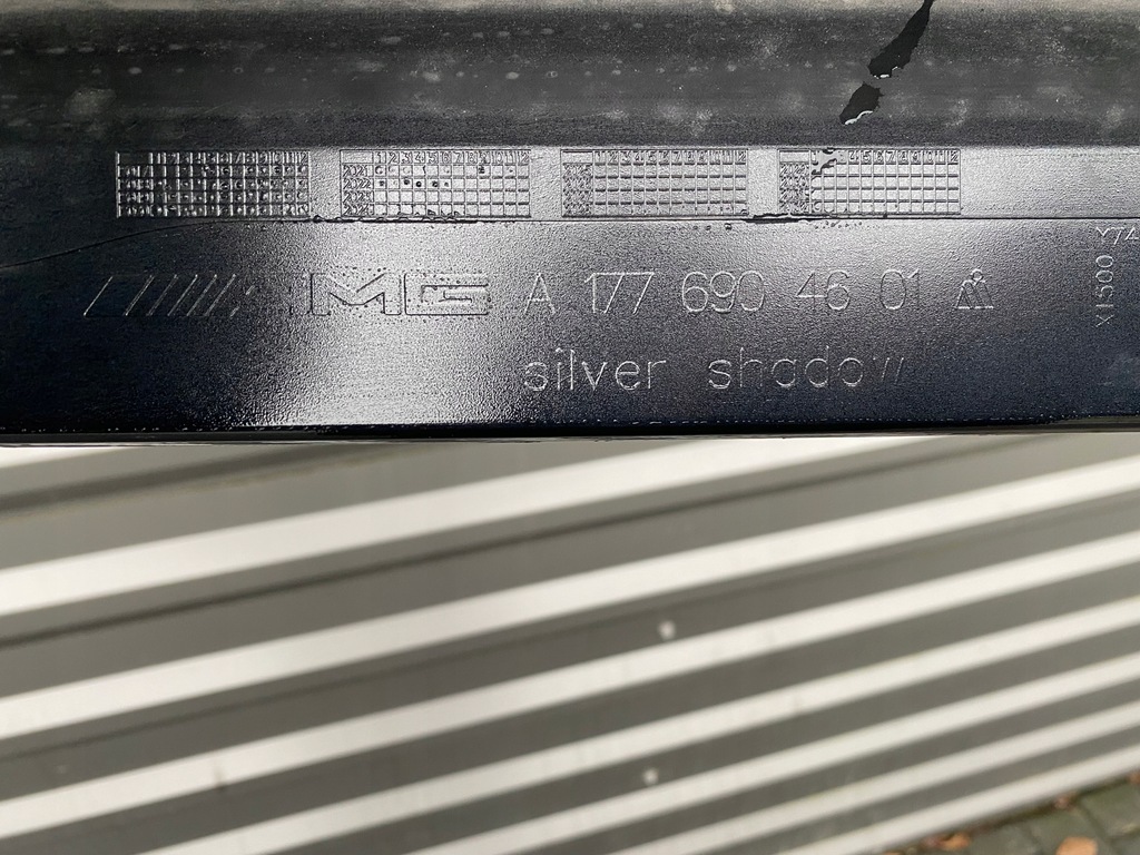 фото №4, Молдинг поріг права mercedes a klasa 177 amg