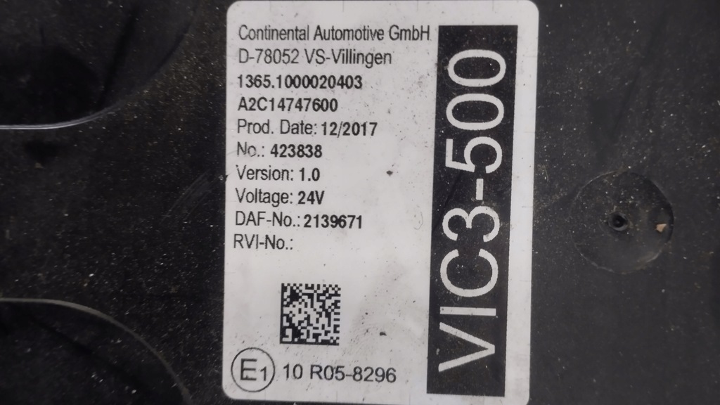 фото №1, Бортовий комп'ютер блок керування viv3-500