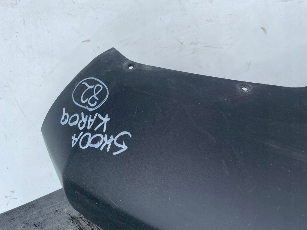 фото №6, Спойлер накладка решітка бампера перед skoda karoq 57a807061