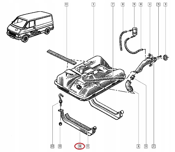 фото №5, Хомут хомути бака renault trafic ii vivaro