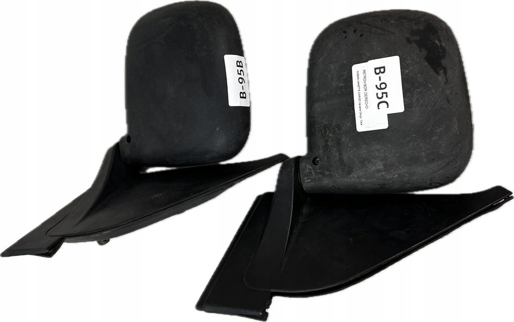 фото №16, Nissan vanette cargo 94-02r зеркало правое механический ручные