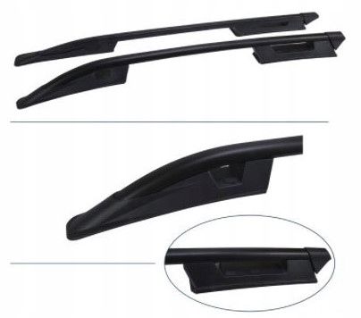 фото №1, Рейлінги дахові багажник mitsubishi l200 чорні