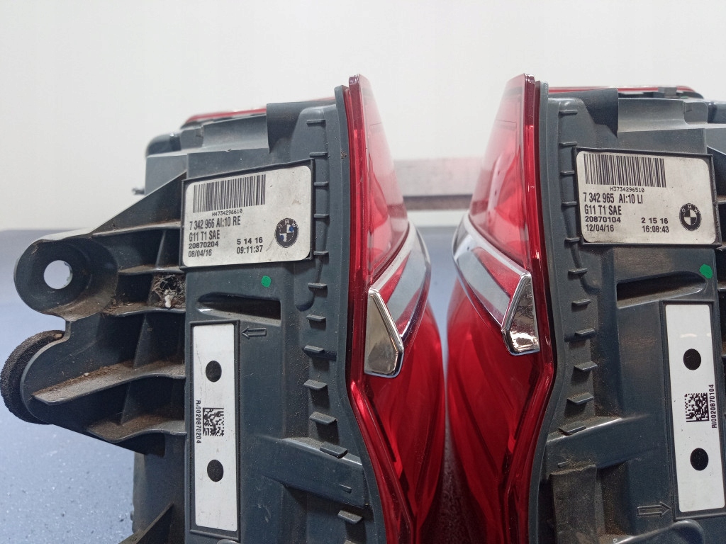 Bmw 7 g11 g12 крышка багажника бампер лампы задняя комплект 416 carbonschwarz Доставка