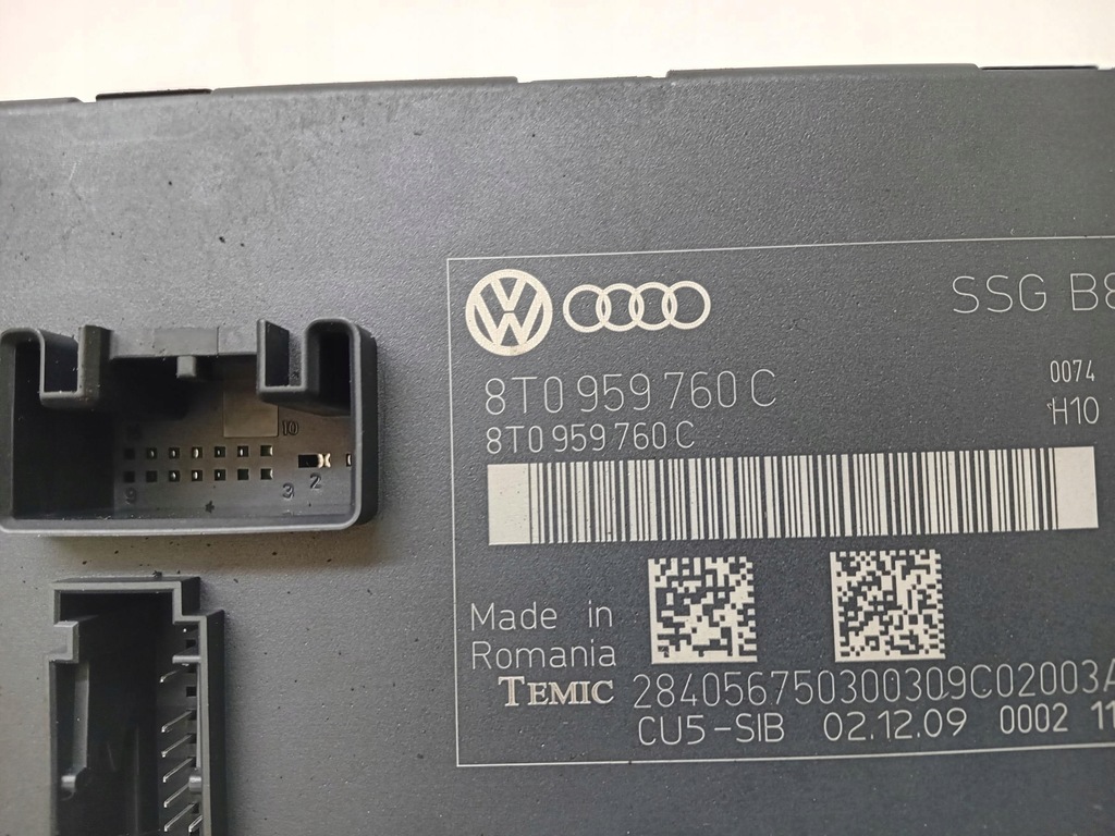 фото №4, Модуль памяти сиденье audi a5 8t