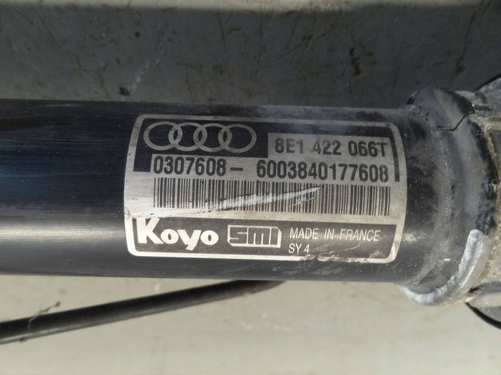 фото №6, Audi a4 s4 b6 8e 8h 03 1.9tdi рулевая рейка трансмиссия рулевая 8e1422066t