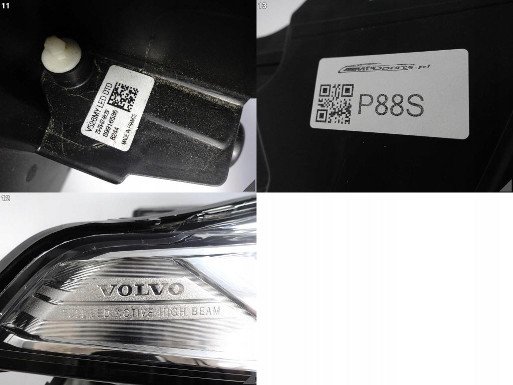 Volvo xc90 2 рестайлинг  19- фара full led active high beam afs-dda dtd правый Оригинал