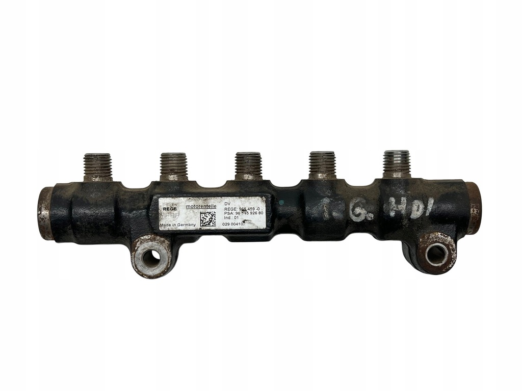 фото №1, Молдинг упорскування peugeot 407 6d_ 9654592680 1.6l дизель 80kw 2006