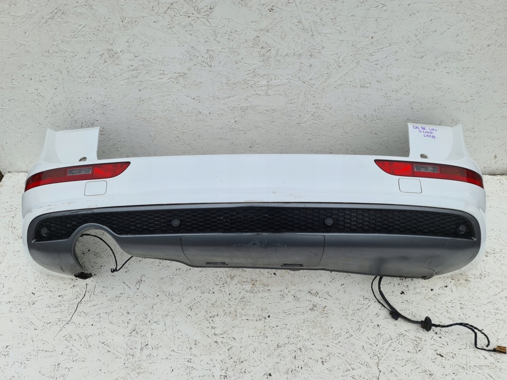 фото №1, Q5 8r lift s-line бампер задня задній білий ly9c pdc