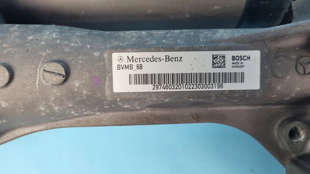 фото №15, Mercedes eqe w295 350+ 23r рулевая рейка трансмиссия рулевая 2974603201