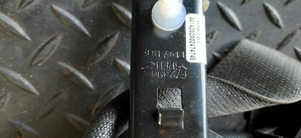 фото №14, Pas безопасности натяжитель левый перед opel mokka