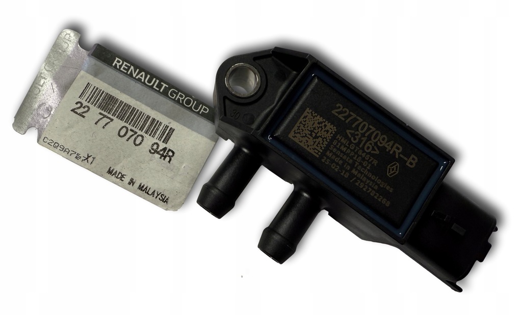 фото №1, Датчик тиску вихлопних газів renault 1.3tce 227707094r оригінальні упаковка