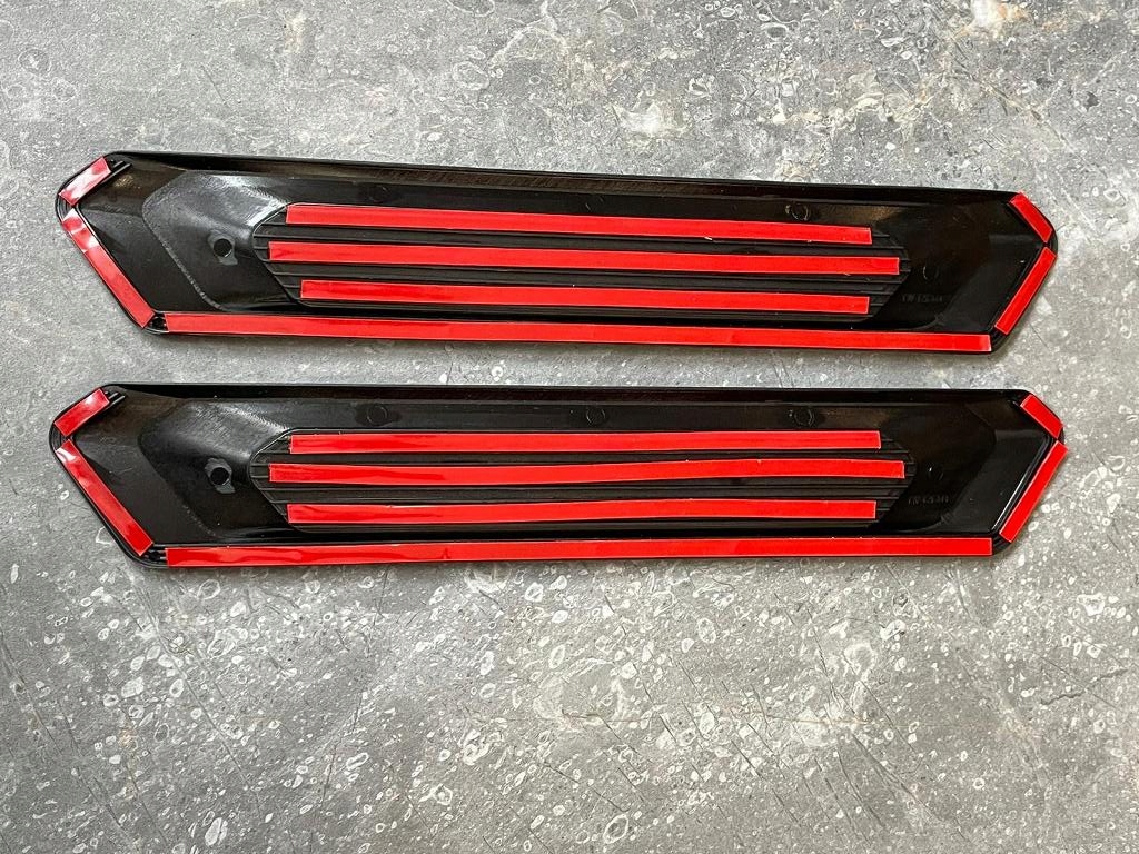 фото №9, Набор накладки защита порог задние правый левый do bmw x3 g01 x4 g02 2018-24