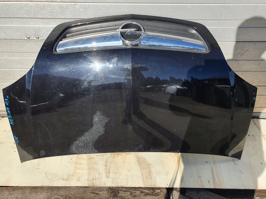 фото №1, Opel meriva a lift капот крышка двигателя 20r решётка радиатора